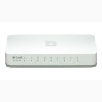 D-Link 8-Port Fast Ethernet Easy Desktop Switch GO-SW-8E 10/100 Mbps